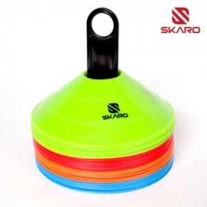 [스포츠용품]스카로 - 접시콘 40개+홀더+가방세트 SKT-C40 4가지색상/칼라콘