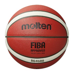[농구용품]몰텐 - BG4500 6호 농구공 여성용/고학년용 FIBA공인구/프리미엄합성가죽/B6G4500