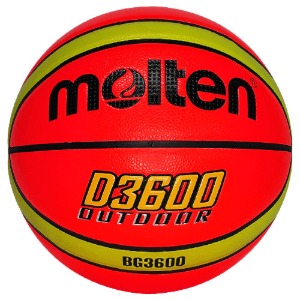 [농구용품]몰텐 - D3600 7호 농구공/형광 발광물질 함유 야간운동/합성가죽/B7D3600