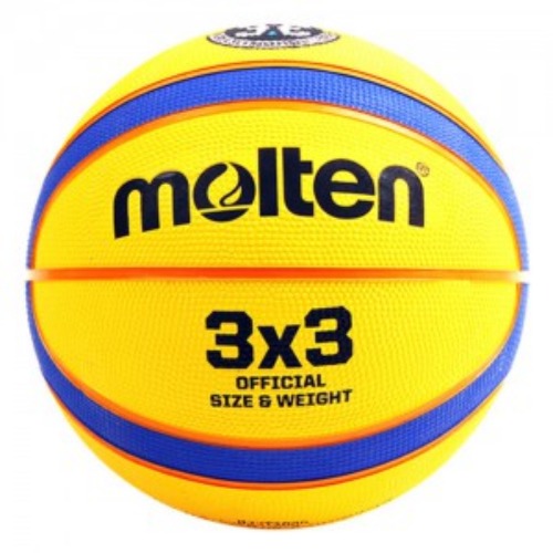 [농구용품]몰텐 - 3대3(3x3) 보급형 농구공 B33T2000/몰텐/고무공
