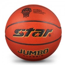 [농구용품]스타 - 농구공 점보 클래식 BB4667/7호(750~780mm)/KBA 공인구/최고급극세사원단/표면특수접착제