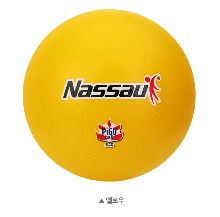 [뉴스포츠용품]낫소 21cm 피구공 4호(NXO-B200) 옐로우/폼볼/폼피구공