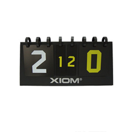 엑시옴 - 스코어보드 S6 Multi 탁구점수판 / H: 34 x W: 20 x L: 60cm /500g미만 / 21점제/ 블랙