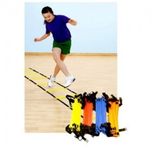 [스포츠용품]키드짐 - 4방향사다리 4개세트 각400cm 빨강 파랑 노랑 오렌지/학교체육/사다리/대근육용품/훈련용품