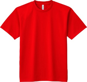 [단체복]탐스 - 드라이 라운드 티셔츠(00300-ACT_010) 단체복/마킹가능/마킹시추가비용별도/마킹필요시전화요망/색상레드