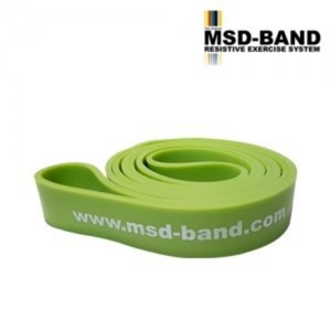 [헬스&amp;피트니스]MSD - 밴드 슈퍼루프밴드 라임그린 /레벨3 (22.5kg) /어깨관절근육강화.풀업운동.바스트업.손목/발목근육강화/헬스/요가