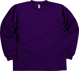 [단체복]탐스 -  드라이 라운드 긴팔 티셔츠(00304-ALT_014) 단체복/마킹가능/마킹시추가비용별도/마킹필요시전화요망/색상퍼플
